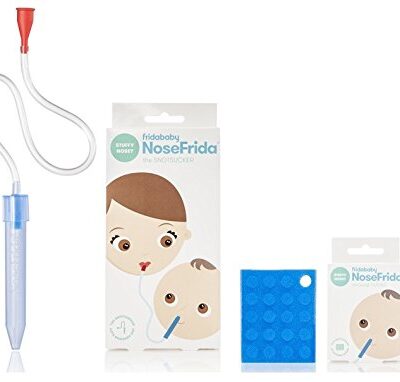 Fridababy NoseFrida Nasal Aspirator with 20 Extra Hygiene Filter