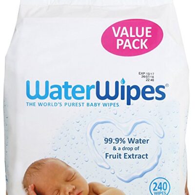 WaterWipes Super Value Box - Pack of 4, Total 240 Wipes