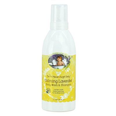 Calming Lavender Body Wash & Shampoo, Gentle Castile Soap for Senstive Skin (Liter Refill Size, 34 Fl. Oz.)