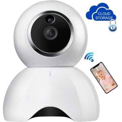 Baby Monitor,Home security IP camera,AUSCREZICON 960P/1.3MP WiFi Network Camera,Wireless Easy Installation,Day&Night,Motion Alarm Pan/Tilt,Zoomable,support Max 64G SD Card and Cloud Storage,APP